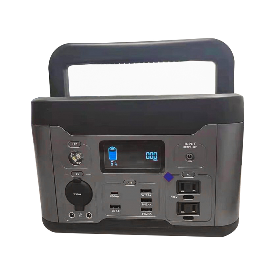 LiFePO4 Portable Power Station 500W For Household Outdoor