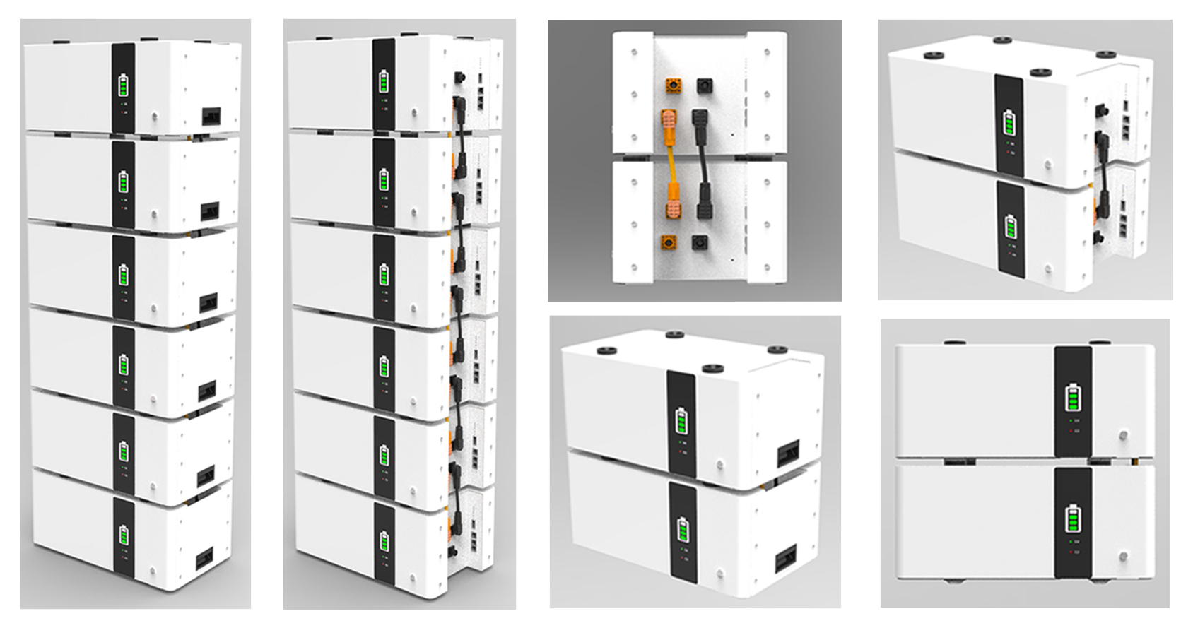 2.4Kwh-19.2 Floor Mounted Solar Battery