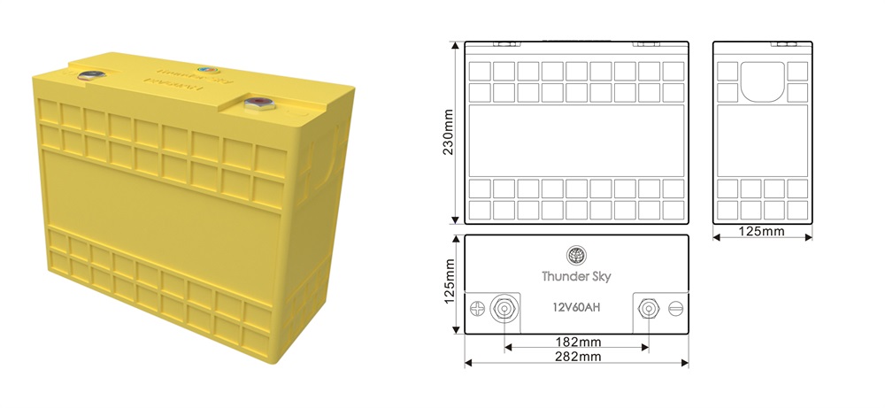 Details Of 12V 60Ah LiFePO4 Battery