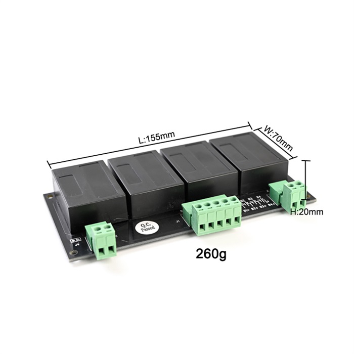 4S 12V lithium Battery balancer dimension