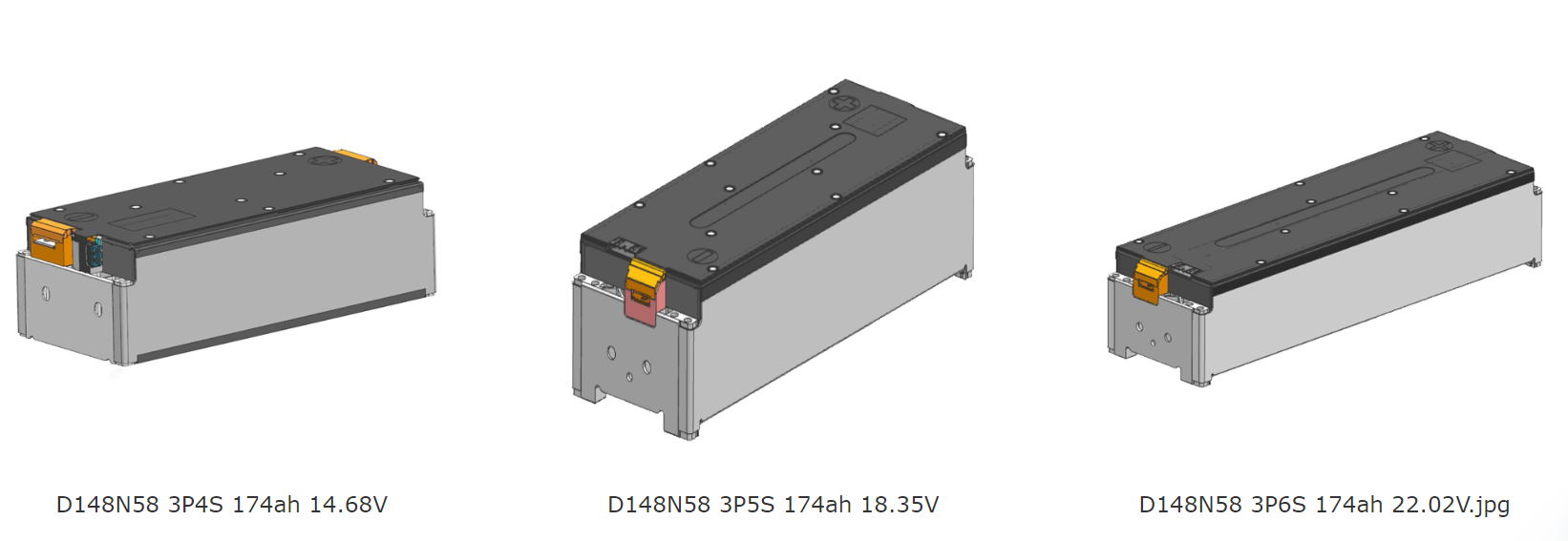 D148N58 3P4S/3P5S/3P6S 174Ah EV Battery Module