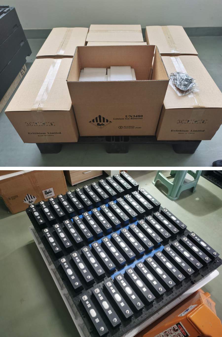 Recent Shipment of 3.7V 173Ah BEV lithium ternary battery cell