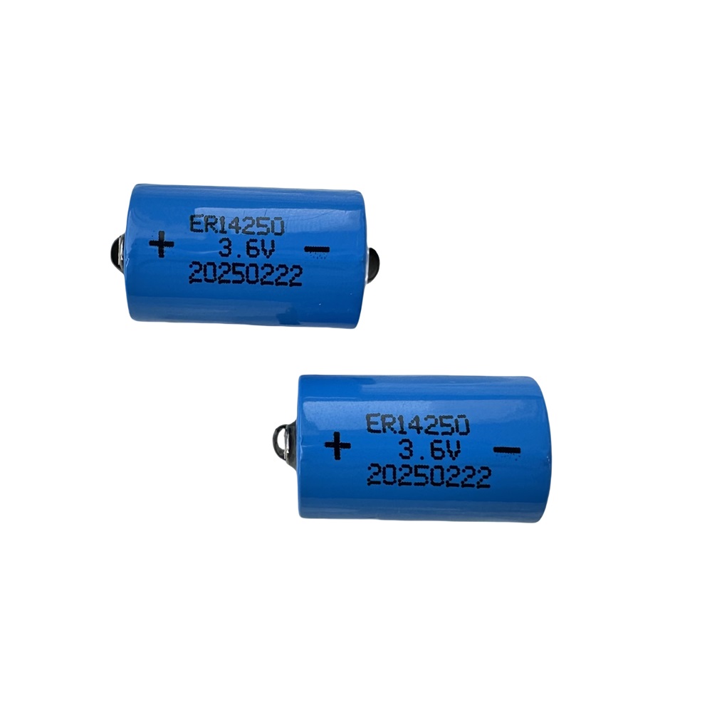 ER14250 3.6V 1200mAh Lithium Thionyl Chloride LiSOCL2 Battery