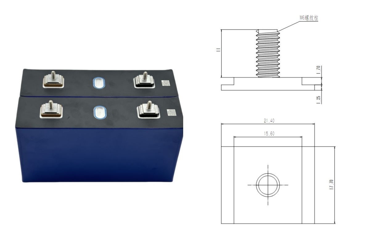 Welding dimensions of the pole