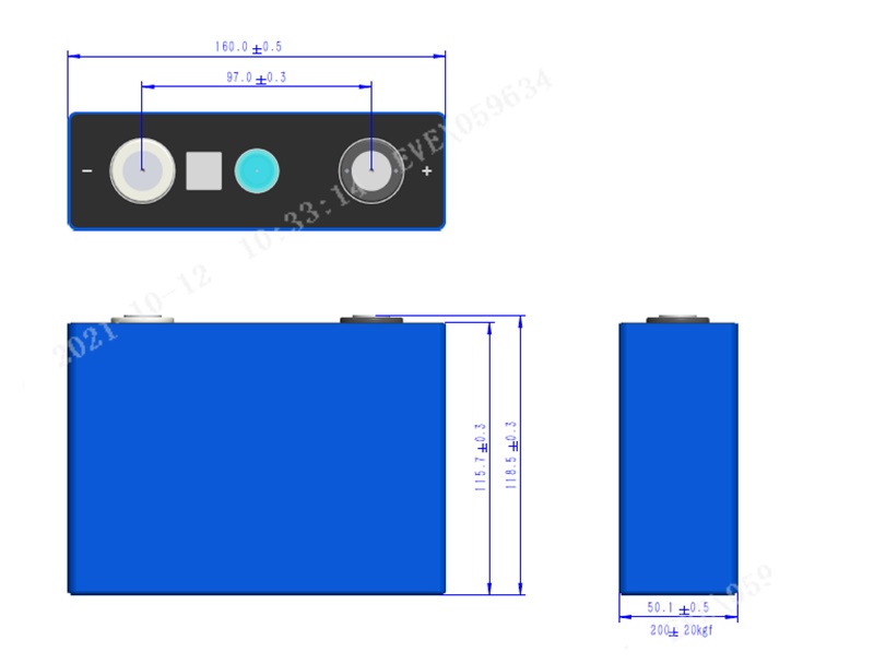 EVE lf 100la lifepo4 battery cell