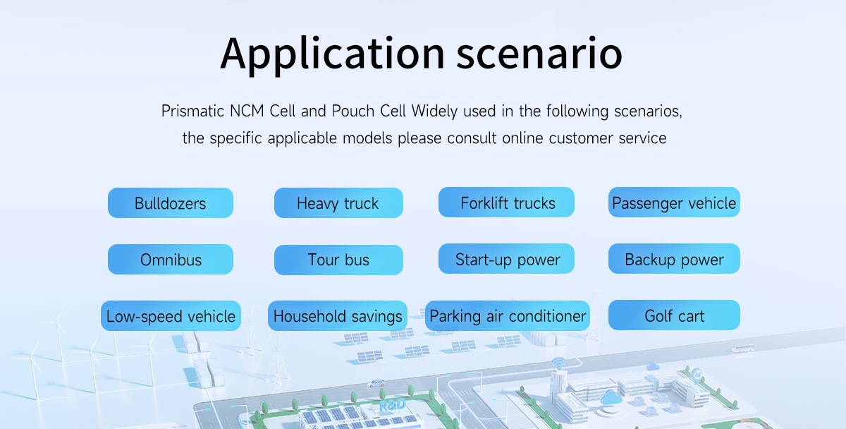 EVE M12 NMC Battery Applications