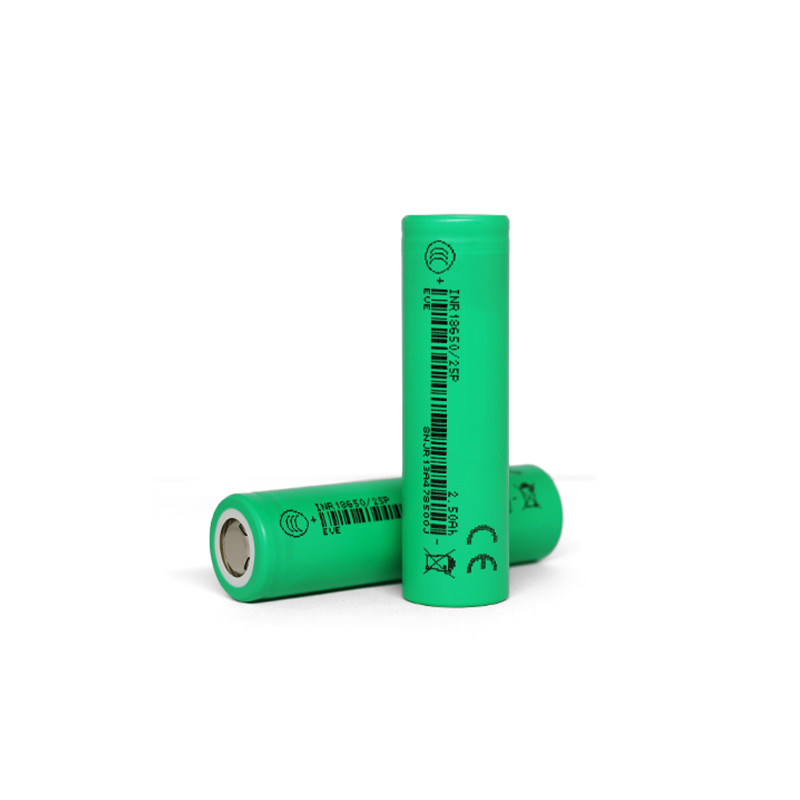 3.6V INR 18650 25P 2500mah Li-on Rechargeable Ternary Lithium NMC 18650 Cells