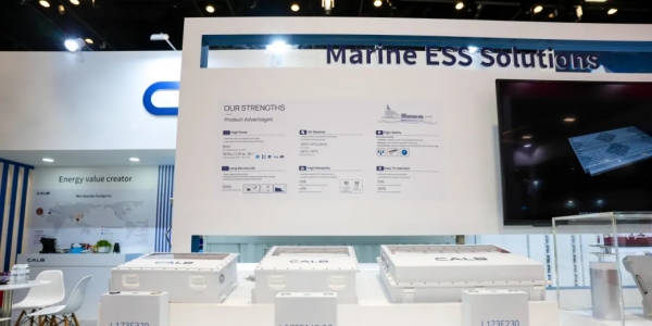 CALB Launches 2C Fast-Charging and Long-Life Marine Battery Solutions at Singapore Maritime Week 2025
