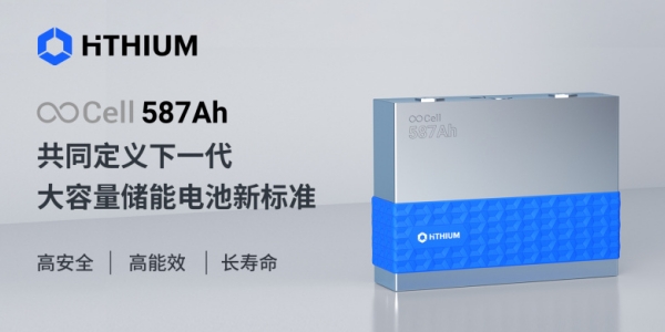 HiTHIUM Energy Unveils Industry-Defining ∞Cell 587Ah Battery and 6.25MWh Energy Storage System at ESIE 2025