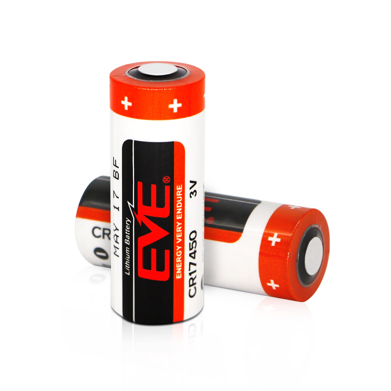 CR17450 3V Battery 2400mAh Lithium Primary Non-Rechargeable Li MnO2 Cell