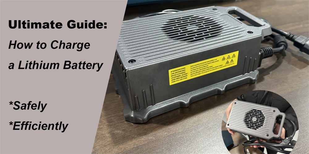 how to charge a lithium battery