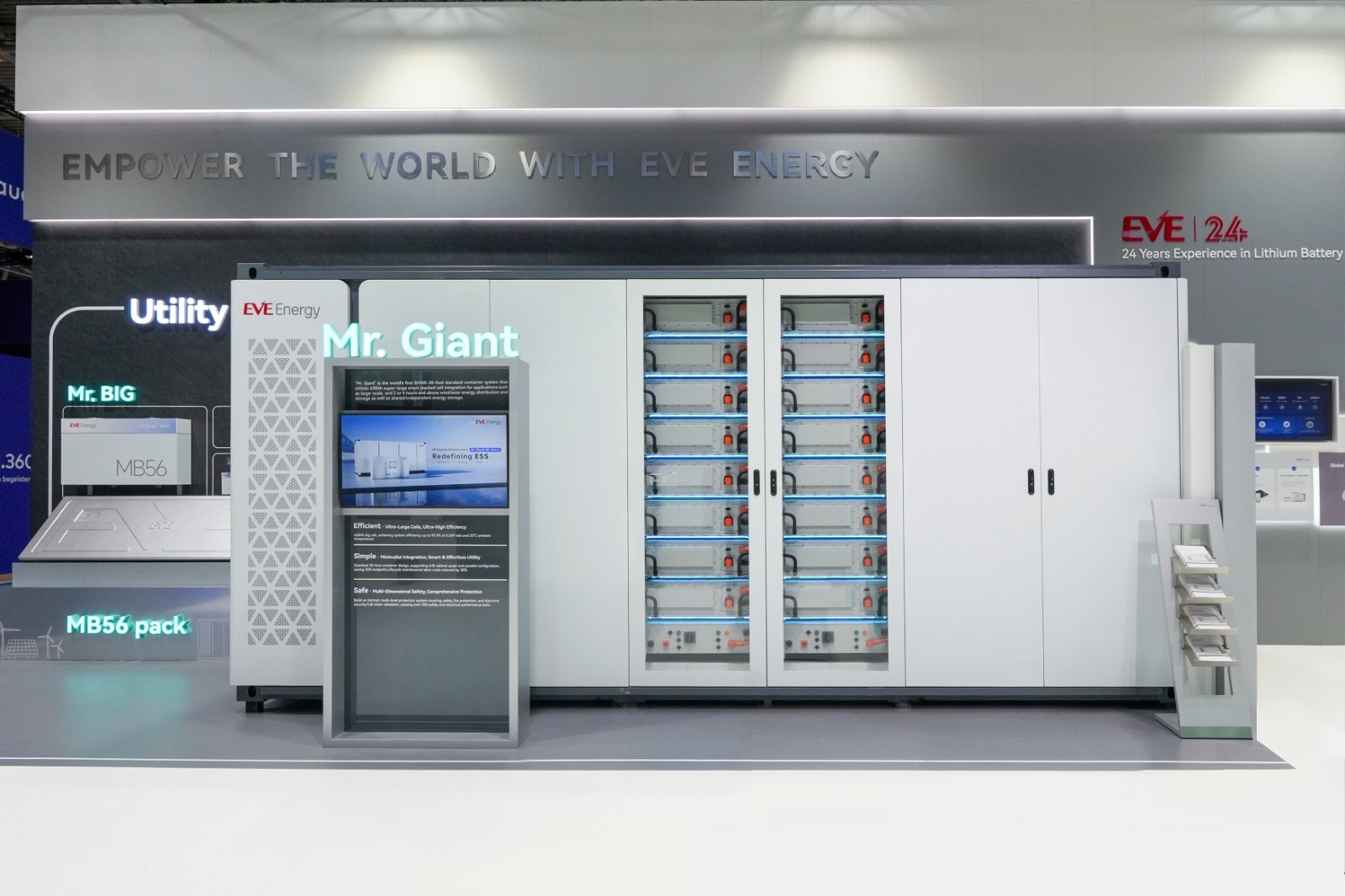 EVE Energy Mr. Giant 5MWh Minimalist System