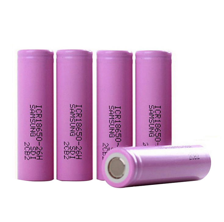 Samsung SDI 2600mah 18650 battery 3.7v rechargeable