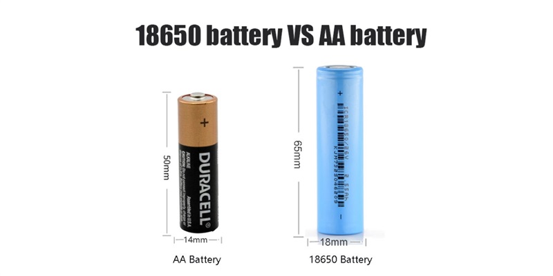 18650-battery-Vs-aa-battery