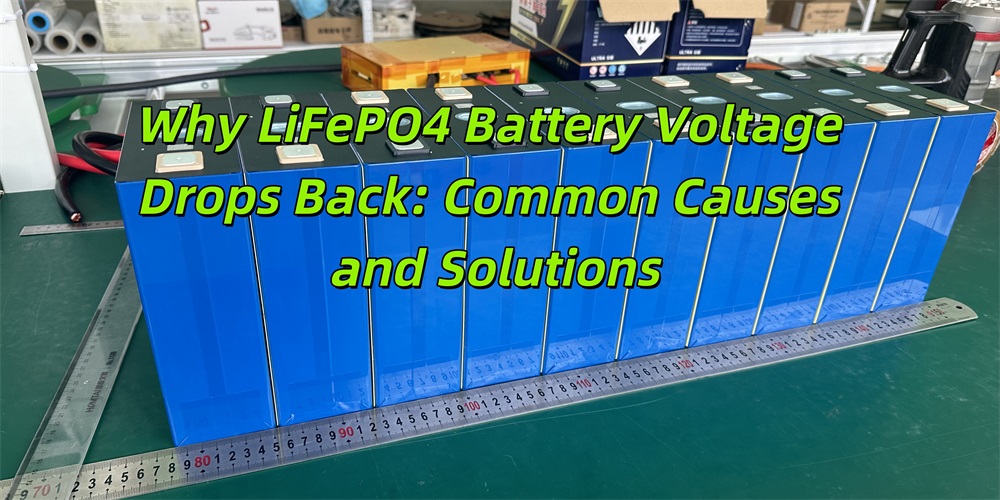 Why LiFePO4 Battery Voltage Drops Back: Common Causes and Solutions