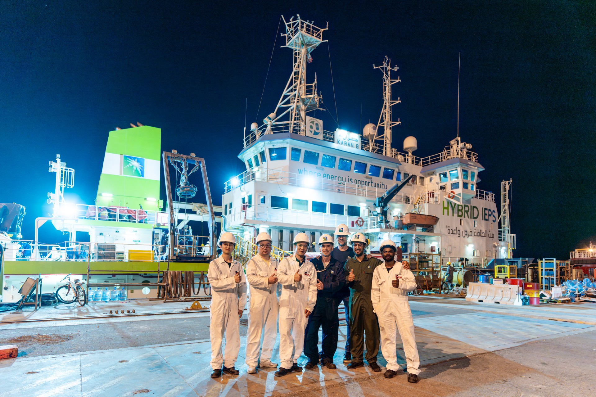 CALB 1.2MWh Marine Battery System Powers Saudi Aramco's Hybrid Vessel Trial Voyage