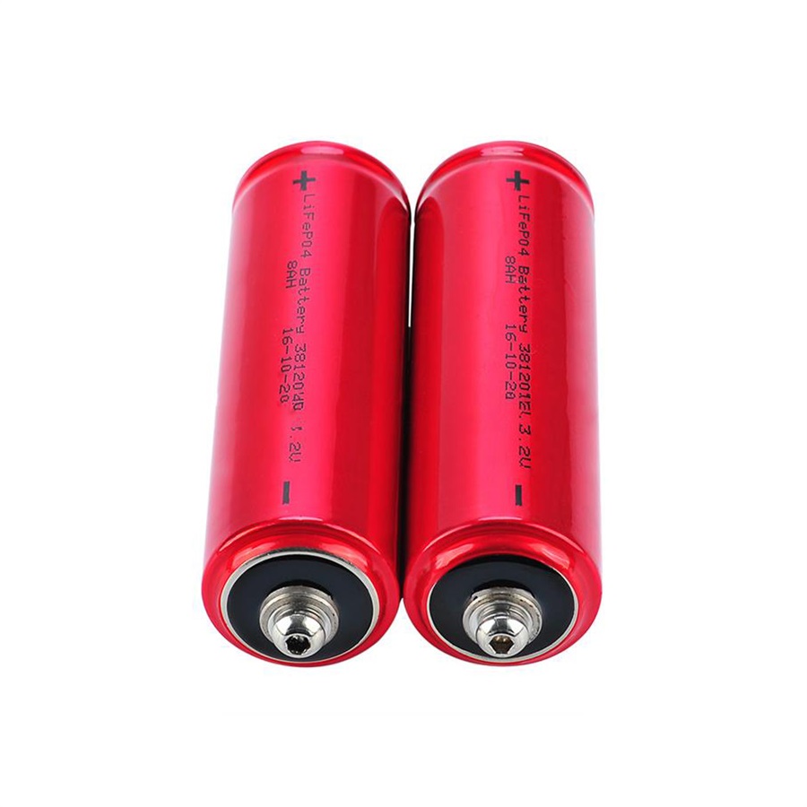 38120HP 3.2V 8Ah 15C High Discharge Rate LiFePO4 Battery Cell
