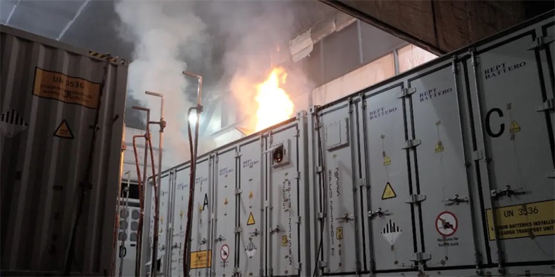 REPT BATTERO Energy Storage System Successfully Completes 24-Hour Extreme Fire Resistance Test