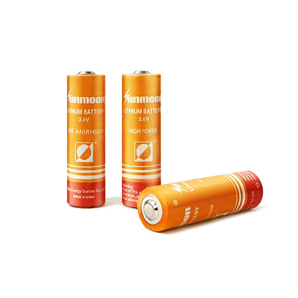 ER14505M 3.6V 2100mAh Spiral Type Li-SOCl2 Non-Rechargeable Lithium Battery