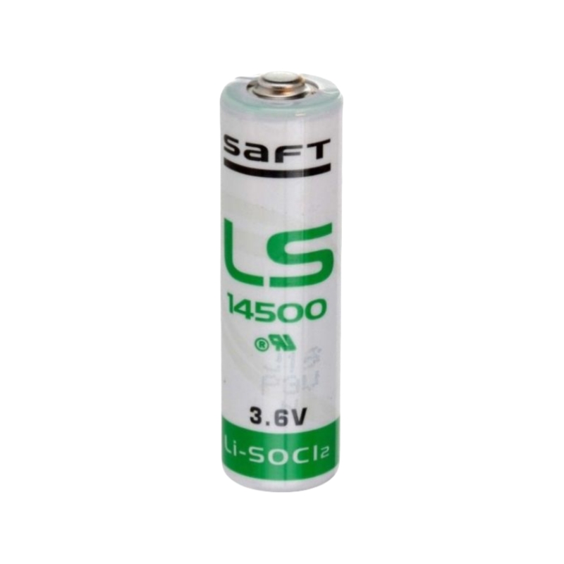Saft LS14500 Lithium Battery AA 3.6 V Li Socl2 2600mAh with High Energy Density