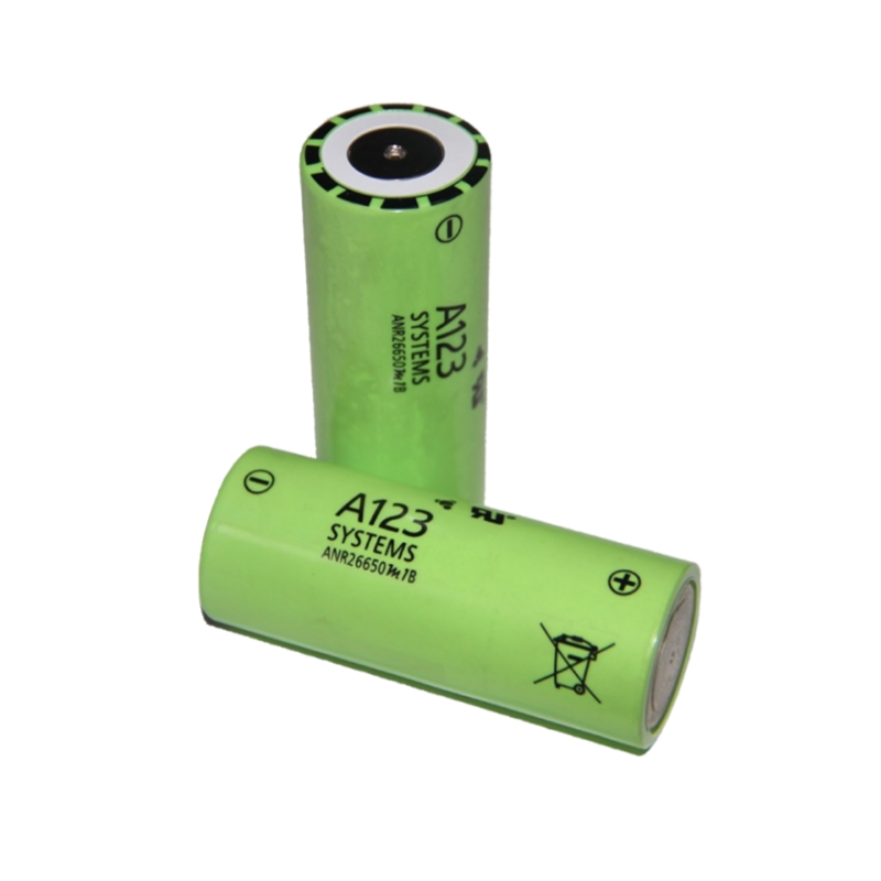A123 26650 3.3V ANR26650M1B 2500mah LiFePO4 Battery Cell