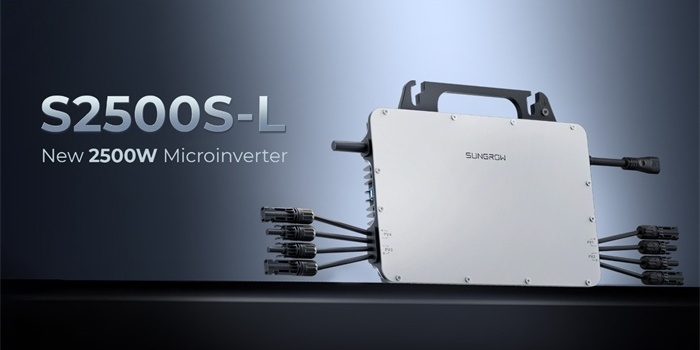 Sungrow Unveils Next-Gen S2500S-L Microinverter for Brazilian Market